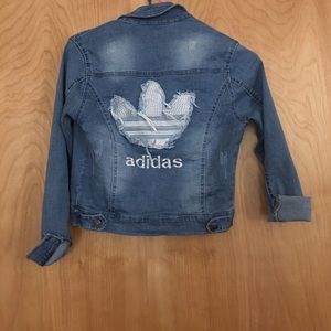 adidas jeans jacket